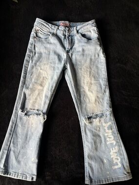 Kids light wash juicy couture jeans 💙